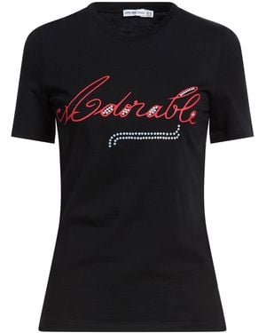 Anna Molinari T-Shirt Cotton - Black