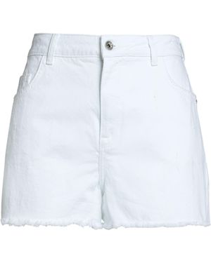 Patrizia Pepe Denim Shorts Cotton - Blue