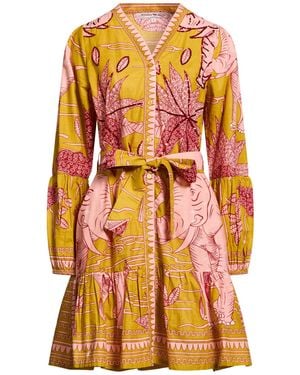 CONNOR & BLAKE Mini Dress Cotton - Orange