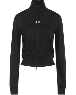 Courreges Sweatshirt Polyester, Elastane - Black