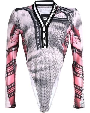 Jean Paul Gaultier x Y/Project Bodysuit - Red