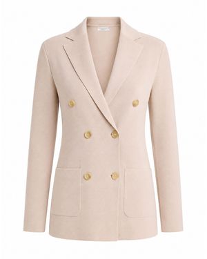 FILIPPO DE LAURENTIIS Blazer Cotton - Natural