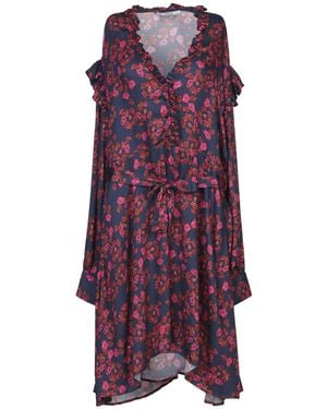 Replay Midi-Kleid - Lila