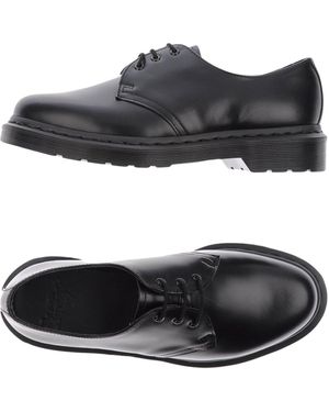 Dr. Martens Lace-Up Shoes Soft Leather - Black