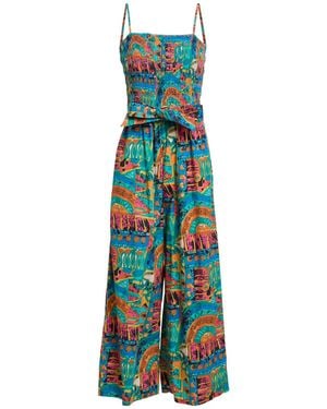 Cleobella Jumpsuit Organic Cotton - Blue