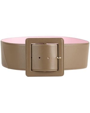 Essentiel Antwerp Khaki Belt Leather - Natural