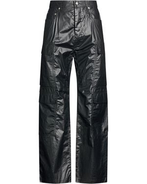 Rick Owens Trousers Cotton, Polyurethane - Grey