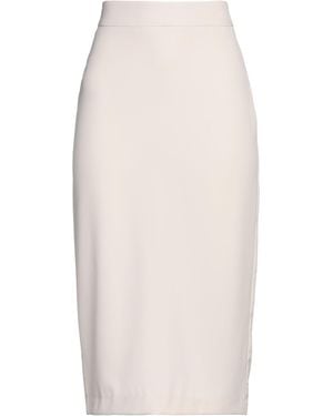 Soallure Midi Skirt - White