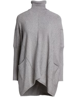 Sandro Ferrone Light Turtleneck Viscose, Polyester, Polyamide - Gray