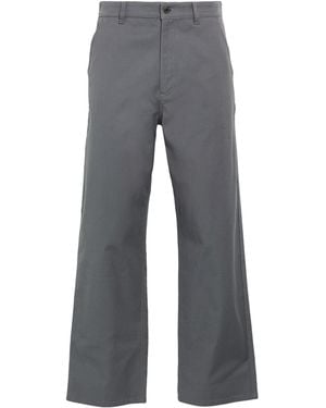 Valentino Garavani Trousers Cotton, Elastane - Grey