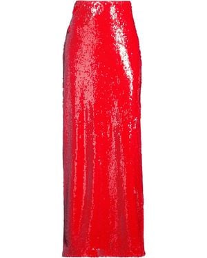 MSGM Jupe Longue - Rouge