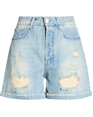 GDD GOLD DIGGER DENIM Denim Shorts Cotton - Blue