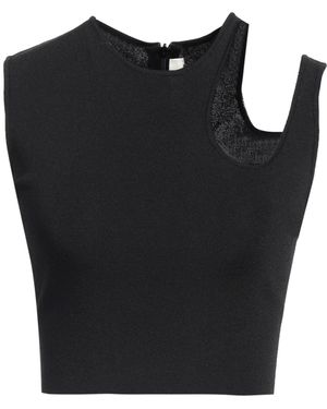 Mugler Top Viscose, Polyamide - Black