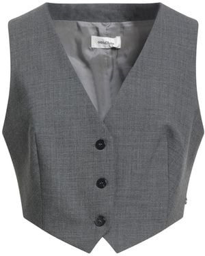 Ottod'Ame Tailored Vest Polyester, Virgin Wool, Elastane - Gray