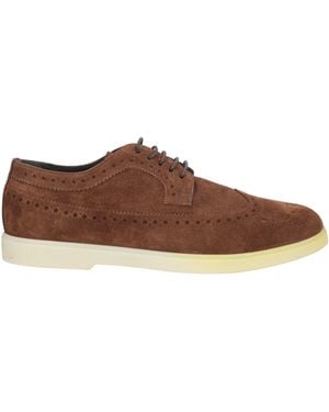 Luigi Borrelli Napoli Lace-Up Shoes Leather - Brown