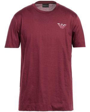Emporio Armani T-Shirt Cotton - Red