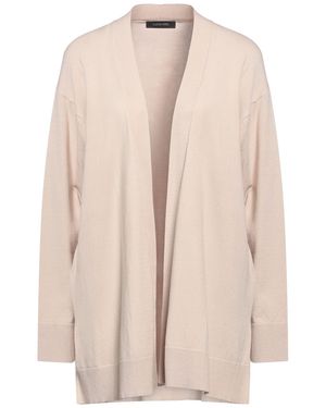 Elena Miro Cardigan Viscose, Polyester, Polyamide, Elastane - Natural