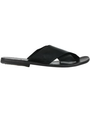 Moma Sandals Cowhide - Black