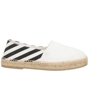 Off-White c/o Virgil Abloh Espadrilles Textile Fibers - White