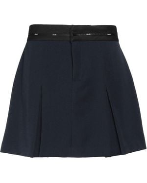 Liu Jo Mini Skirt Polyester, Viscose, Elastane - Blue