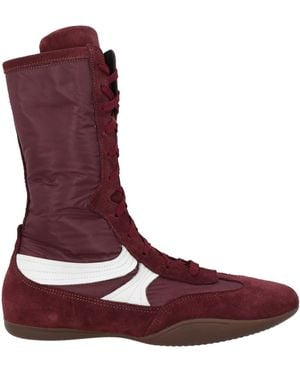 Divine Follie Botines De Caña Alta - Rojo