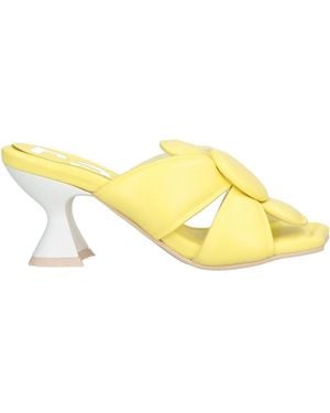 Ras Sandals Leather - Yellow