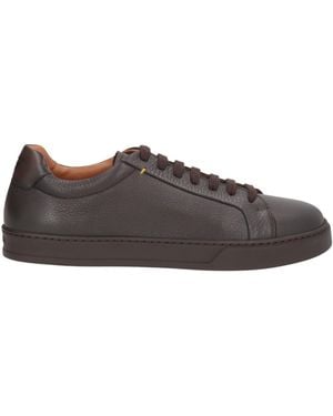 Doucal's Sneakers Leather - Brown