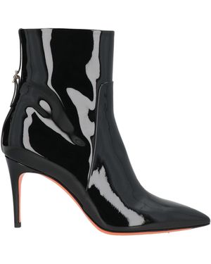 Santoni Ankle Boots Leather - Black