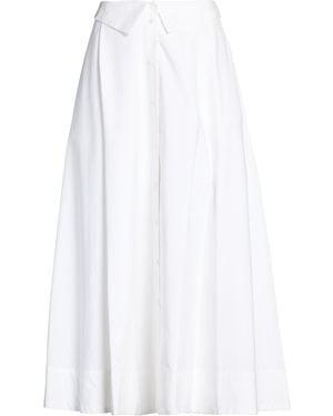 KARL LAGERFELD Midi Skirt - White