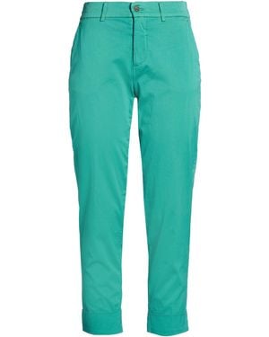 Berwich Pants Cotton, Silk, Elastane - Green