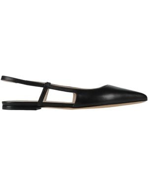 Theory Ballet Flats - Black