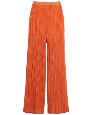 Pierantonio Gaspari Pants Polyester, Viscose - Orange
