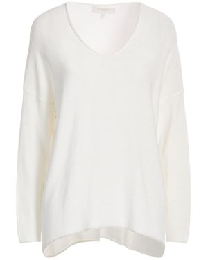 Antonelli Sweater Cotton, Cashmere, Polyester - White