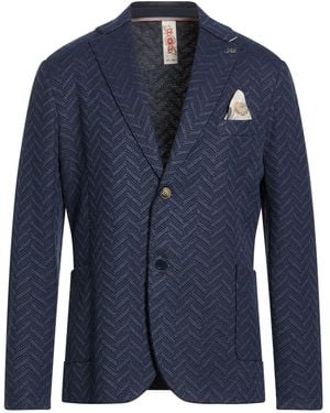 Bob Midnight Blazer Polyester, Polyamide, Viscose, Cotton - Blue