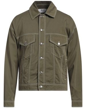 MSGM Jacket Cotton - Green