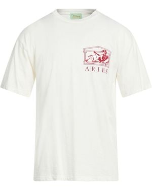 Aries T-Shirt Cotton - White