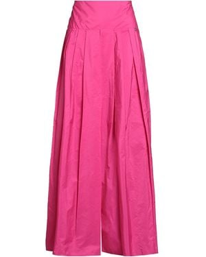 Liu Jo Fuchsia Maxi Skirt Polyester - Pink