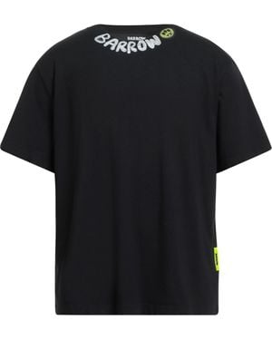 BARROW Striped cotton t-shirt with logo embroidery バロウ Barrow Striped Cotton T-Shirt Logo Embroidery | eBay