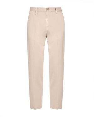 Daniele Alessandrini Pants Viscose, Nylon, Elastane - Natural