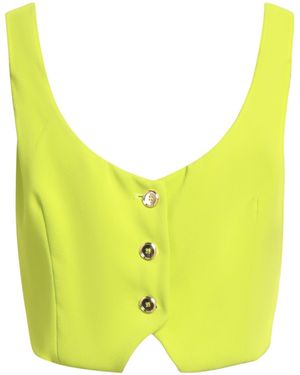 Pinko Tailored Vests - Yellow