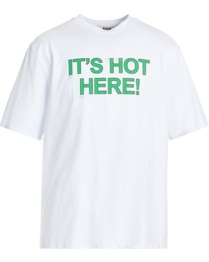 MSGM Camiseta - Blanco
