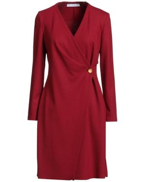 Harris Wharf London Mini-Kleid - Rot