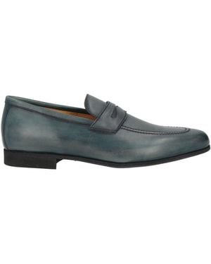 Testoni Loafers Leather - Gray