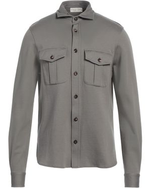 FILIPPO DE LAURENTIIS Shirt Cotton, Polyamide - Gray