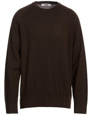 Grifoni Dark Sweater Virgin Wool - Brown