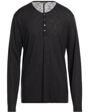 John Varvatos T-Shirt Modal, Viscose, Wool - Black
