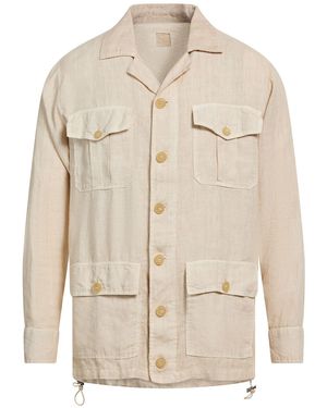 120% Lino Shirt Linen - Natural