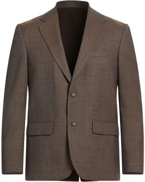 Officine Generale Blazer Virgin Wool - Brown