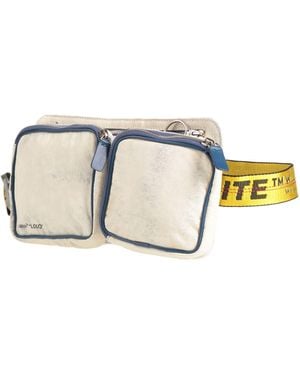 Off-White c/o Virgil Abloh Ivory Belt Bag Textile Fibers - White