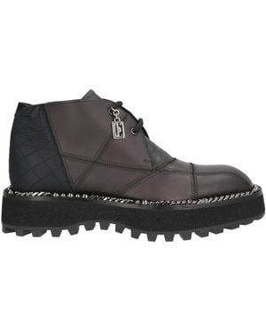 Dolce & Gabbana Ankle Boots Leather - Grey